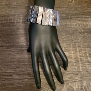 Estate Abalone Stretch Bracelet